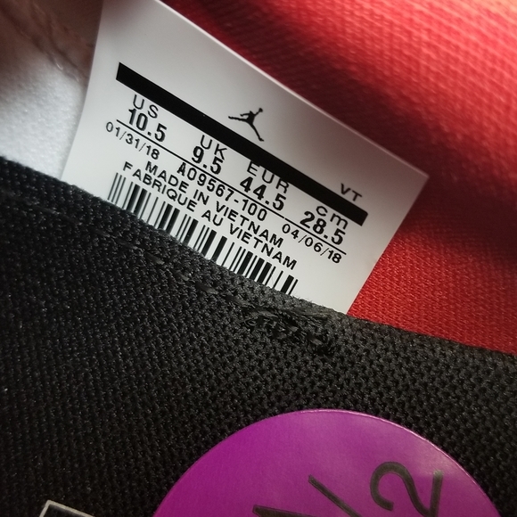 Sold 🤩 Nike Air Jordan Grind 2 Fire Red - Picture 6 of 6